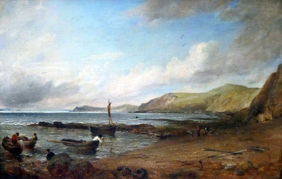 Weymouth Bay 1824 by John Constable