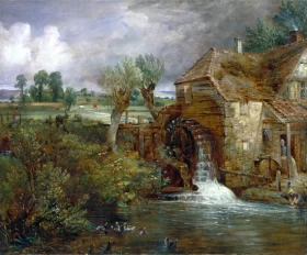 Parham Mill, Gillingham 1826 by John Constable