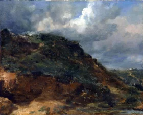 A Bank on Hampstead Heath by John Constable A Bank on Hampstead Heath by John Constable