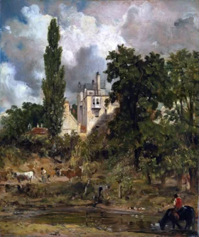 The Grove, Hampstead by John Constable The Grove, Hampstead by John Constable
