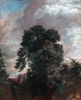 Distant View of the Grove, Hampstead 1822 by John Constable