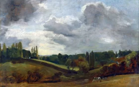 East Bergholt 1813 by John Constable East Bergholt 1813 by John Constable
