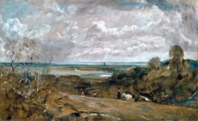 Dedham from Langham by John Constable Dedham from Langham by John Constable