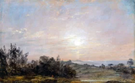 Hampstead Heath looking towards Harrow by John Constable Hampstead Heath looking towards Harrow by John Constable