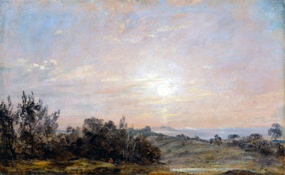 Hampstead Heath looking towards Harrow by John Constable, oil painting reproduction on canvas Hampstead Heath looking towards Harrow by John Constable