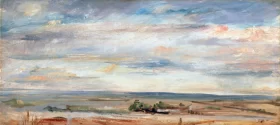 Cloud Study, Early Morning, Looking East from Hampstead 1821 by John Constable Cloud Study, Early Morning, Looking East from Hampstead 1821 by John Constable
