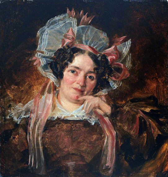 Portrait of a Woman 1818 by John Constable, oil painting reproduction on canvas Portrait of a Woman 1818 by John Constable