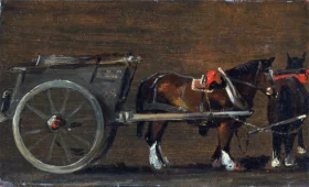 Horse and Cart 1814 by John Constable Horse and Cart 1814 by John Constable