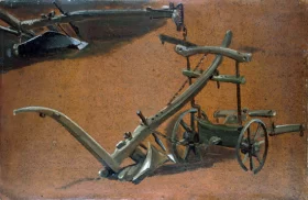 Studies of Two Ploughs by John Constable Studies of Two Ploughs by John Constable