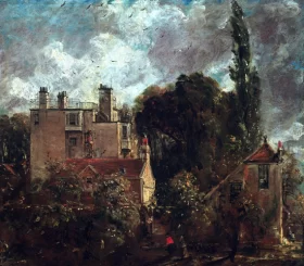 The Admiral's House in Hampstead by John Constable