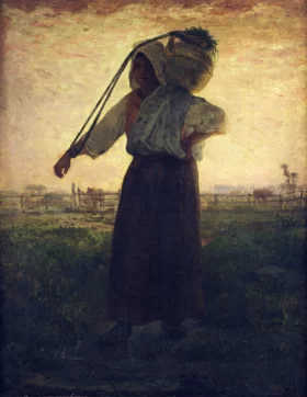 Il Ritorno Dalla Fattoria by Francois Millet