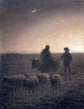 Twilight by Francois Millet