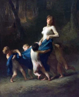 L'Amour Vainqueur by Francois Millet L'Amour Vainqueur by Francois Millet
