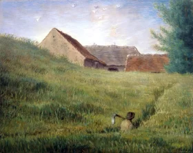 Path Through the Wheat by Francois Millet