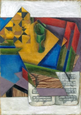 Le papier à musique by Juan Gris Le papier à musique by Juan Gris