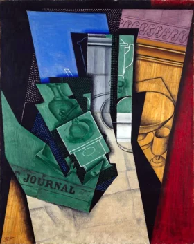 The Breakfast 1915 by Juan Gris The Breakfast 1915 by Juan Gris