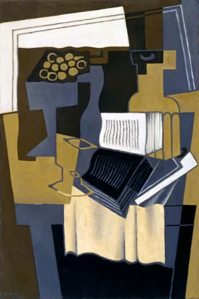 Carafe and Book 1920 by Juan Gris Carafe and Book 1920 by Juan Gris