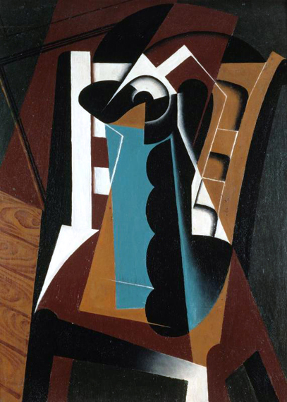 Nature morte sur une chaise by Juan Gris, oil painting reproduction on canvas Nature morte sur une chaise by Juan Gris
