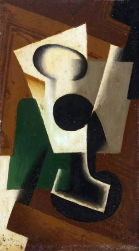 Still Life with a Glass 1917 by Juan Gris Still Life with a Glass 1917 by Juan Gris