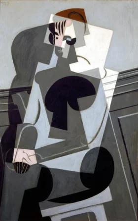 Portrait of Josette Gris 1916 by Juan Gris Portrait of Josette Gris 1916 by Juan Gris