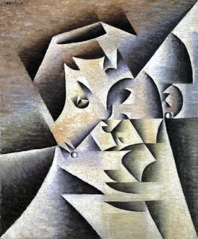 Portrait of Josette 1912 by Juan Gris Portrait of Josette 1912 by Juan Gris