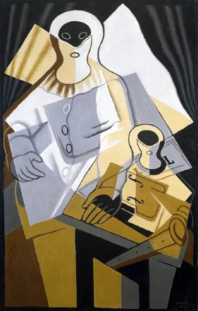 Pierrot 1921 by Juan Gris