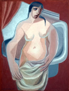 Devant La Baignoire 1925 by Juan Gris
