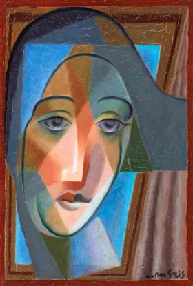 Tête d'arlequin 1924 by Juan Gris Tête d'arlequin 1924 by Juan Gris