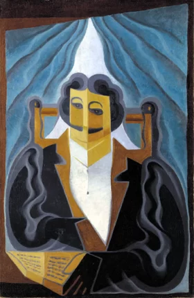 Portrait d'homme 1923 by Juan Gris Portrait d'homme 1923 by Juan Gris