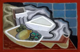 Citron et raisin 1925 by Juan Gris Citron et raisin 1925 by Juan Gris