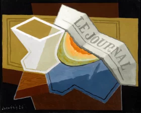 La Tranche de Melon 1926 by Juan Gris La Tranche de Melon 1926 by Juan Gris