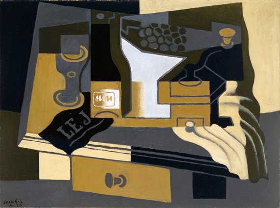 Coffee Grinder 1920 by Juan Gris, oil painting reproduction on canvas Coffee Grinder 1920 by Juan Gris