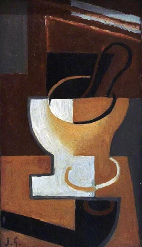 Pipe, bol et cuillère, 1920 by Juan Gris Pipe, bol et cuillère, 1920 by Juan Gris