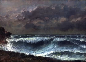 Squall On the Horizon by Gustave Courbet Squall On the Horizon by Gustave Courbet