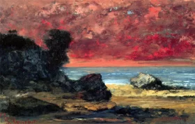 After the Storm, 1872 by Gustave Courbet After the Storm, 1872 by Gustave Courbet