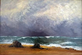 The Wave 1871 by Gustave Courbet The Wave 1871 by Gustave Courbet