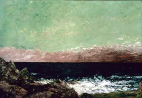 The Mediterranean 1857 by Gustave Courbet