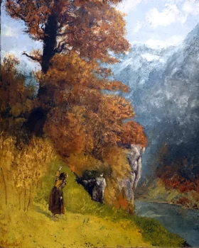 Autumn by Gustave Courbet