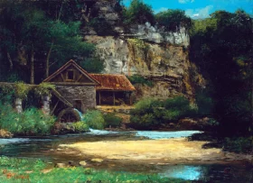 Le Moulin by Gustave Courbet Le Moulin by Gustave Courbet