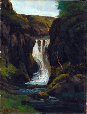 The Cascade by Gustave Courbet The Cascade by Gustave Courbet