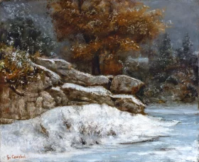 L’hiver by Gustave Courbet