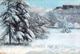 Snow by Gustave Courbet