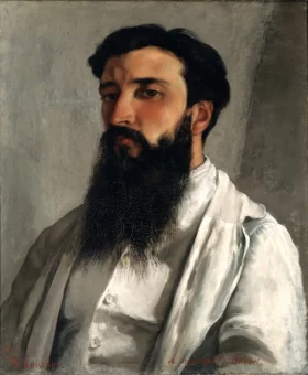 Portrait of Jules Bordet 1870 by Gustave Courbet