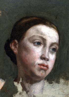 Portrait of a Young Woman 1845 by Gustave Courbet