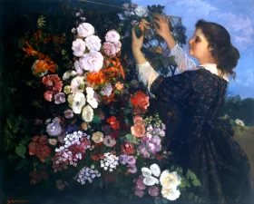 Trellis 1862 by Gustave Courbet