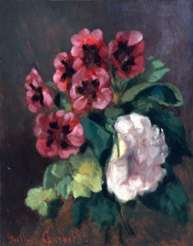 Bouquet of Flowers by Gustave Courbet