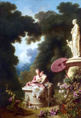 The Progress of Love- Love Letters by Jean-Honoré Fragonard