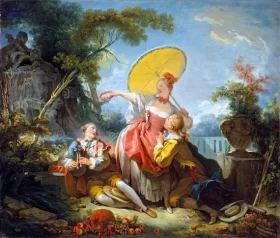 The Musical Contest by Jean-Honoré Fragonard The Musical Contest by Jean-Honoré Fragonard