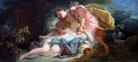 Céphale et Procris 1755 by Jean-Honoré Fragonard Céphale et Procris 1755 by Jean-Honoré Fragonard