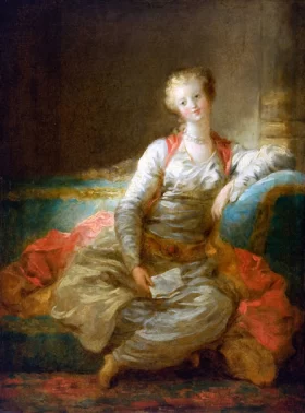 La petite sultane by Jean-Honoré Fragonard